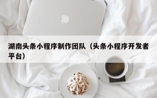 齐齐哈尔湖南头条小程序制作团队（头条小程序开发者平台）